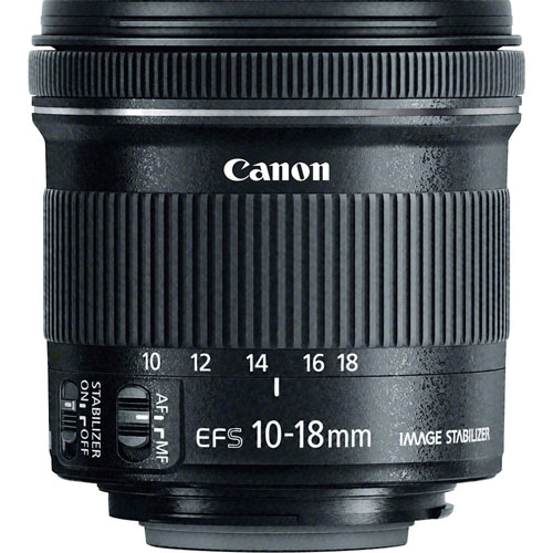 لنز کانن Canon EF-S 10-18mm f4.5–5.6 IS STM