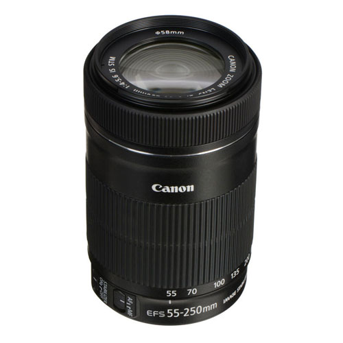 لنز کانن Canon EF-S 55-250mm f4-5.6 IS STM