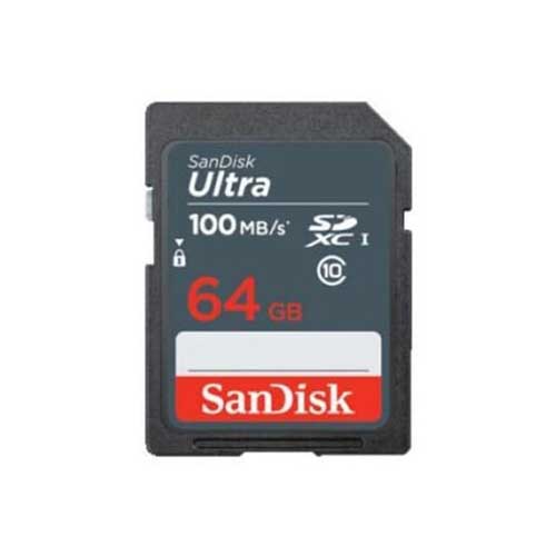 کارت حافظه سندیسک SanDisk 64GB 100MBs SDXC ULTRA