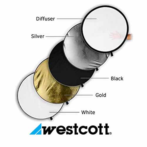 رفلکتور Westcott reflector 80cm 5 in 1